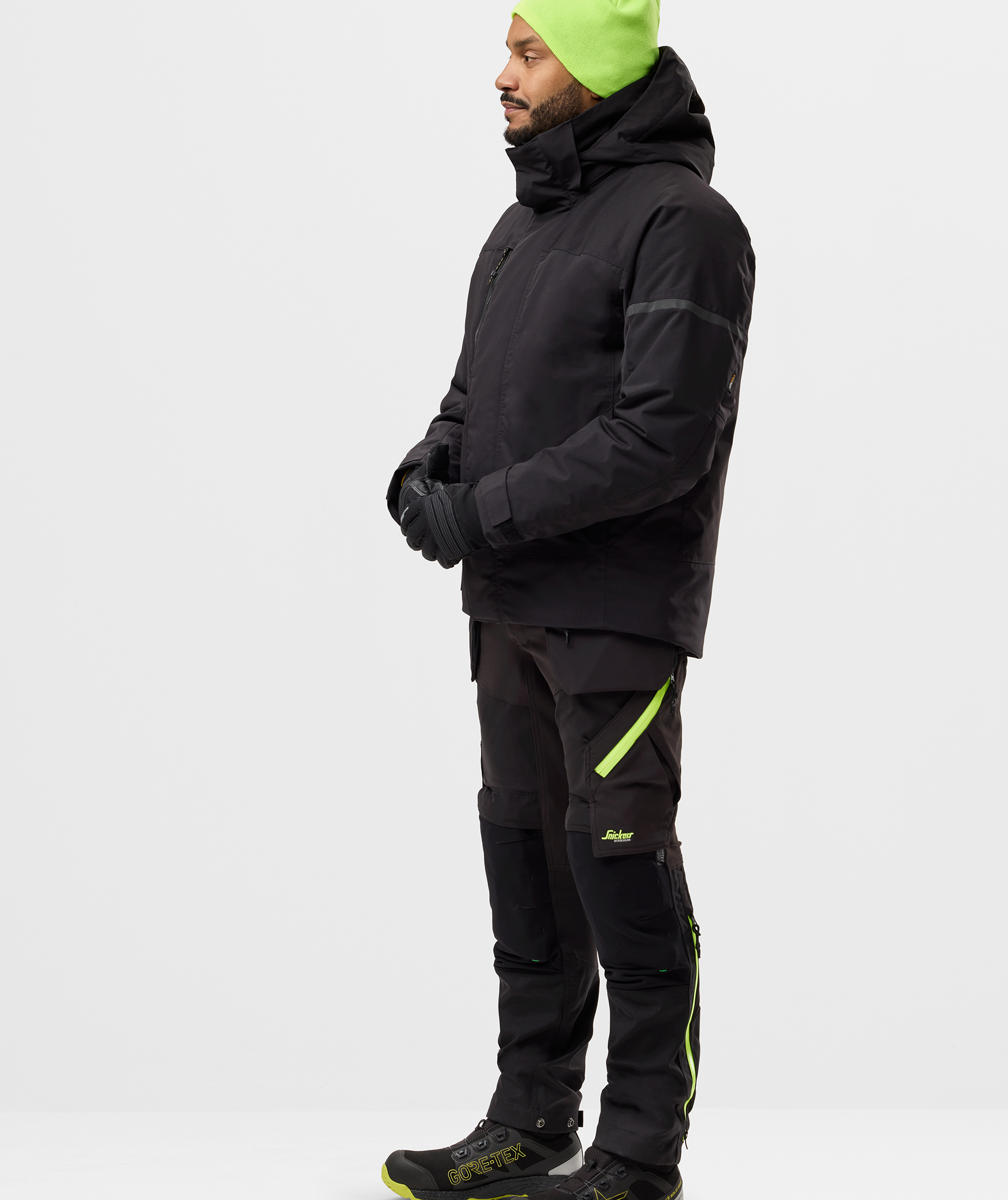 Snickers AllroundWork vinterjacka 1112, Black, large image number 6