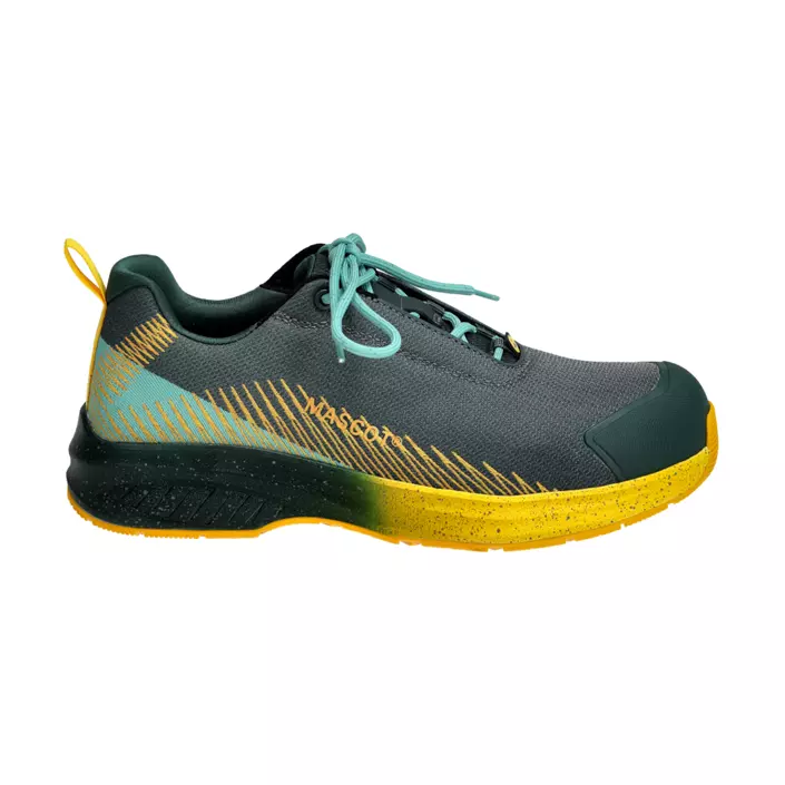 Mascot Customized sikkerhedssko S1PS, Skovgrøn/solgul, large image number 2