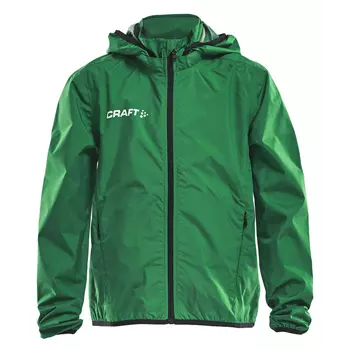 Craft junior rain jacket, Team green