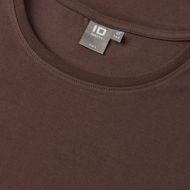 ID T-shirt with stretch, Mocca, large image number 5