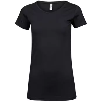 Tee Jays long women's T-shirt, Black