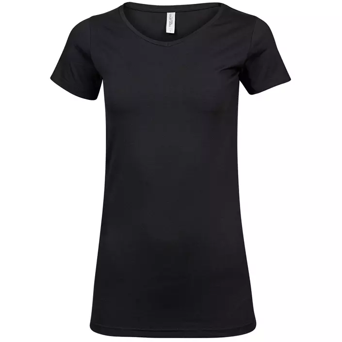 Tee Jays long women's T-shirt, Black, large image number 0