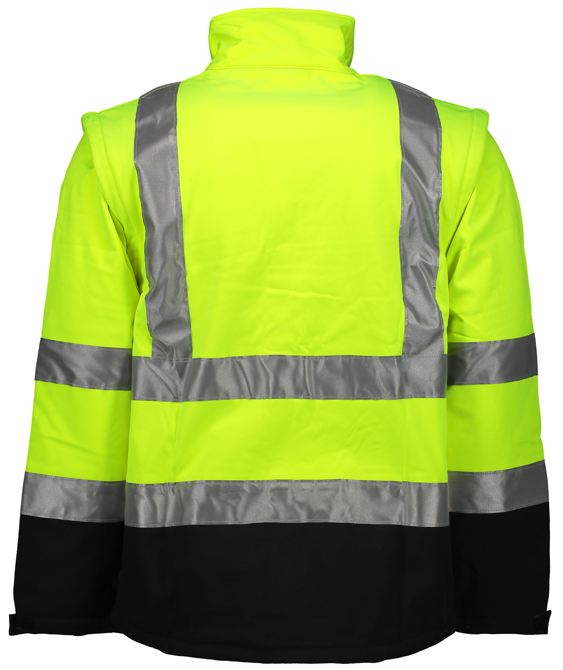 Abeko Minnesota 2-in-1 softshell jacket, Hi-vis Yellow/Black, large image number 1