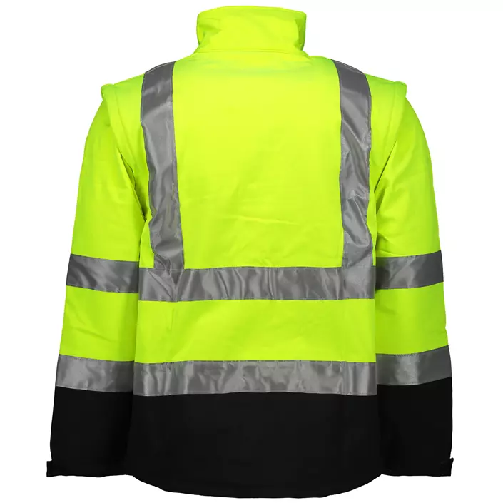 Abeko Minnesota 2-in-1 softshell jacket, Hi-vis Yellow/Black, large image number 1
