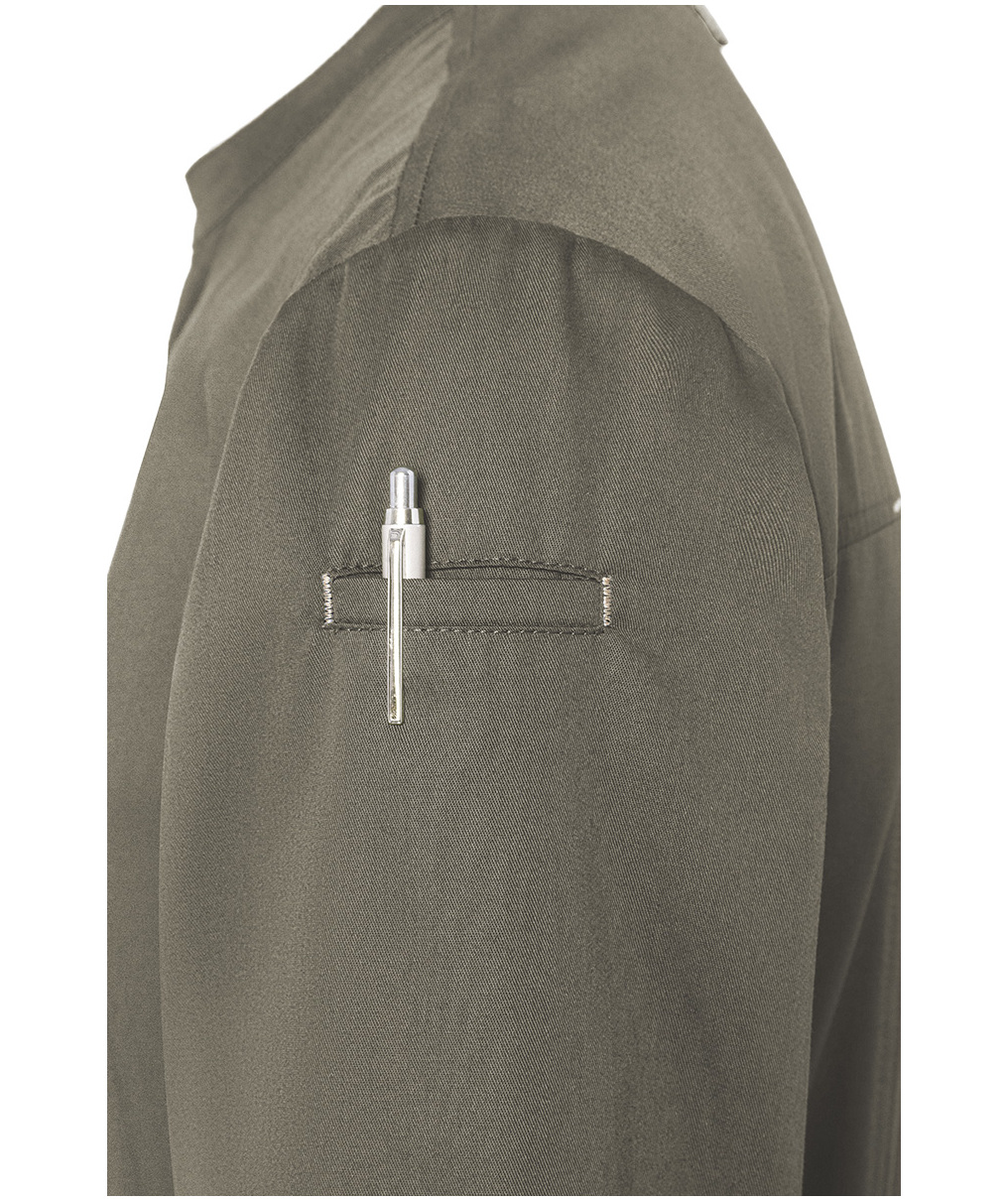 Karlowsky Green-generation kokkejakke, sage, large image number 8