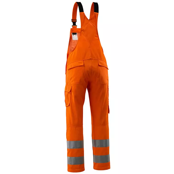 Mascot Safe Light Devonport bib and brace, Hi-vis Orange, large image number 2