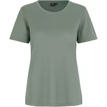 ID dame T-shirt lyocell, Støvet grøn