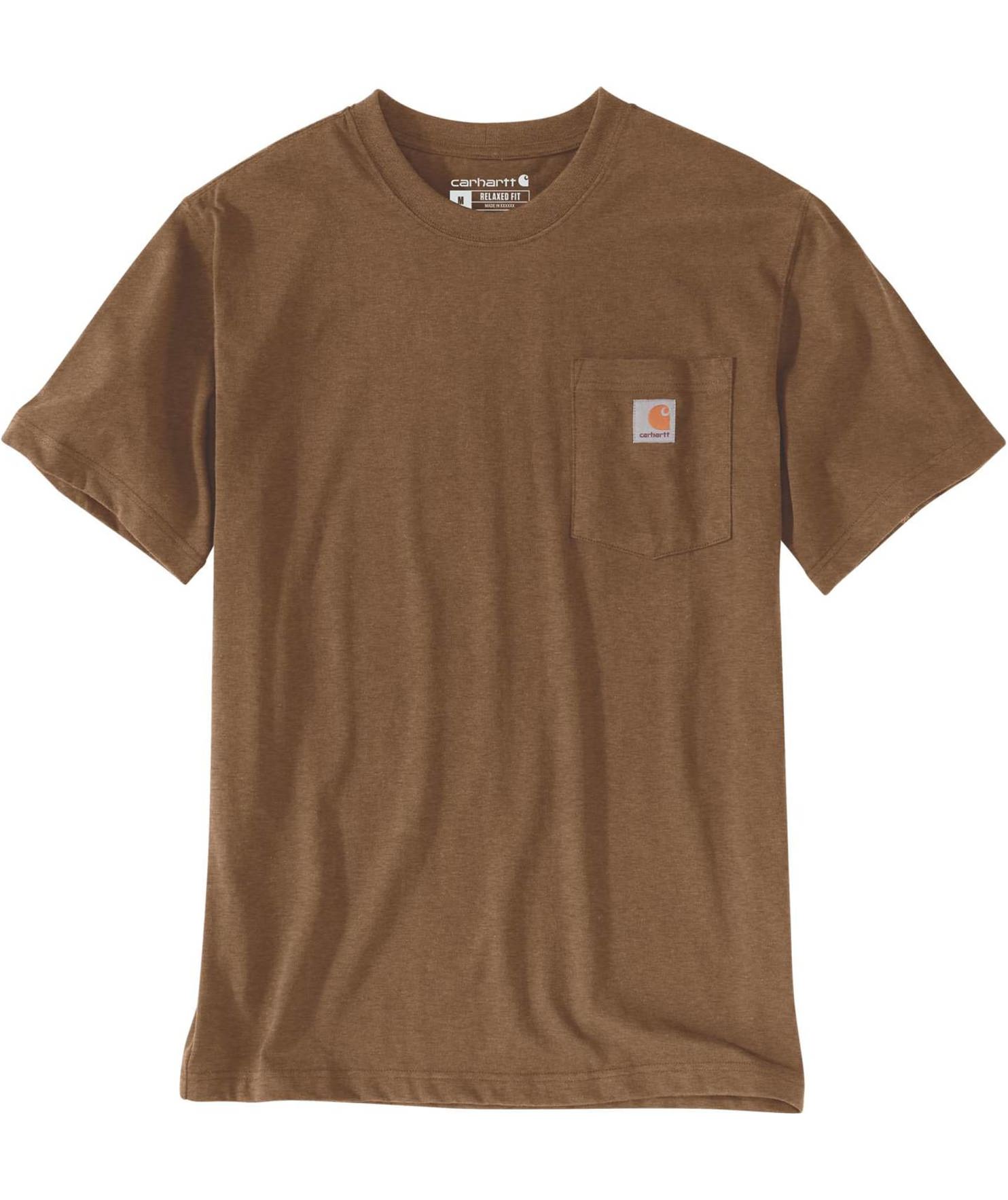 Carhartt Dearborn T-shirt, Oiled Walnut Heather, Oiled Walnut Heather, swatch