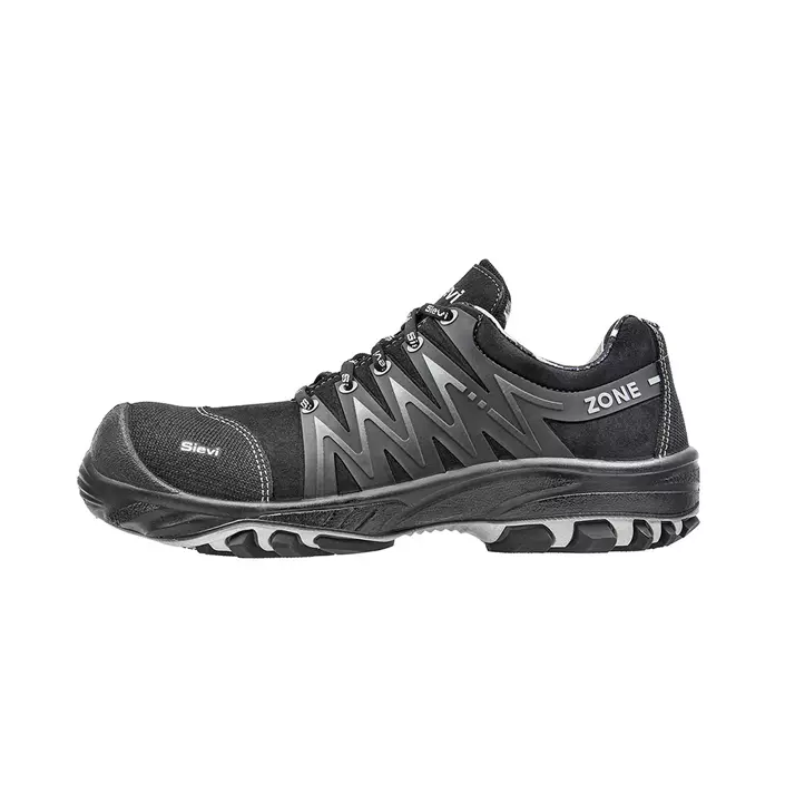 Sievi Zone 2+ safety shoes S3, Black, large image number 0
