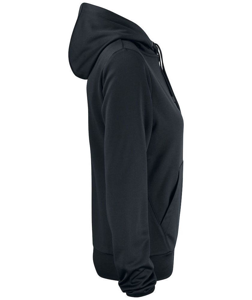 Clique Oakdale women's hoodie, Black, large image number 2