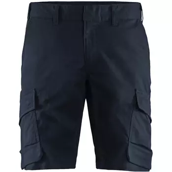 Blåkläder work shorts, Dark Marine/Black