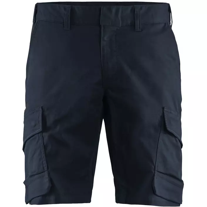 Blåkläder work shorts, Dark Marine/Black, large image number 0