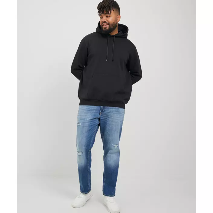 Jack & Jones Plus JJEBRADLEY hoodie, Black, large image number 5