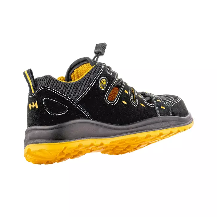 VM Footwear Memphis work sandals O1, Black/Yellow, large image number 1