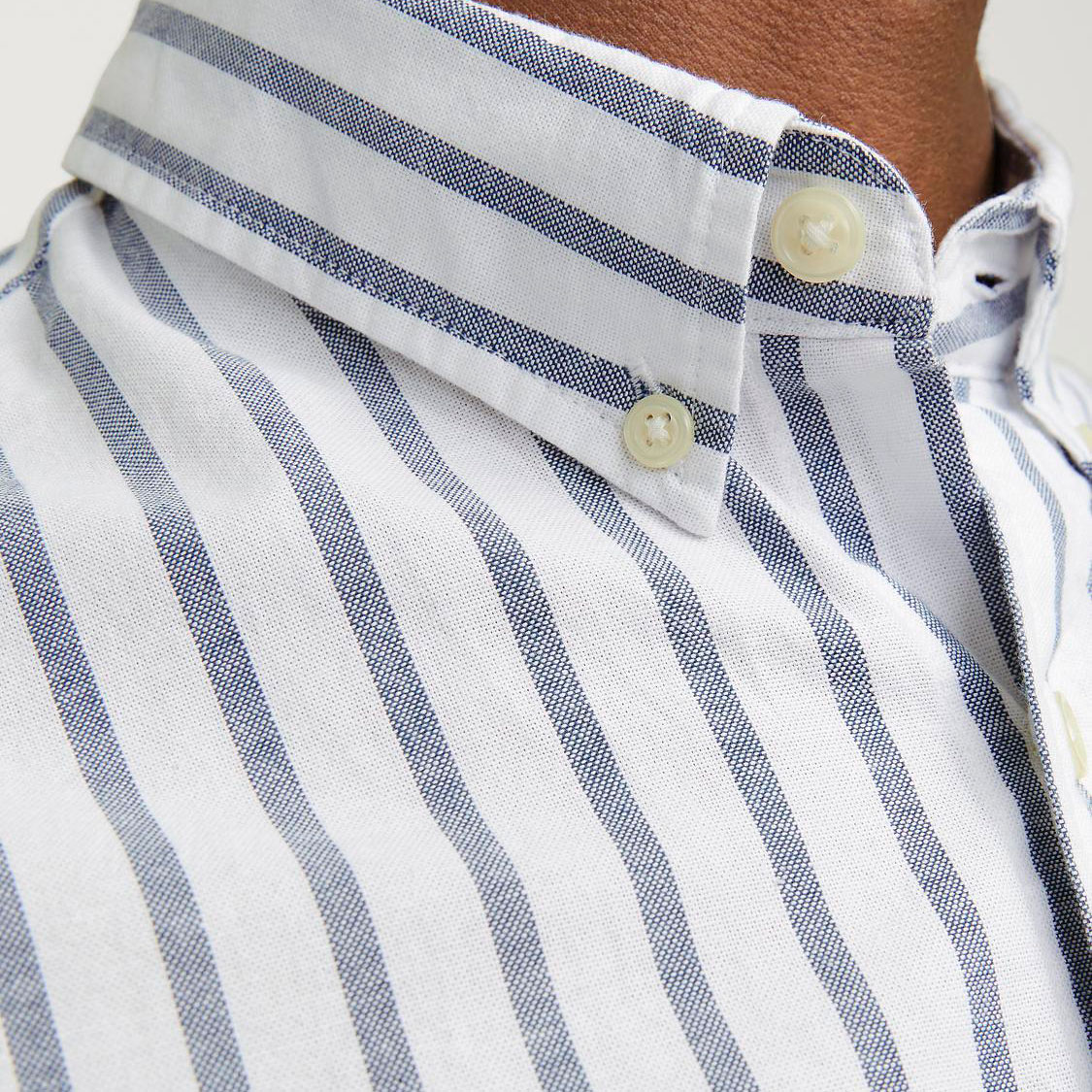 Jack & Jones JJEOXFORD Slim fit Skjorte, Ensign Blue, large image number 4