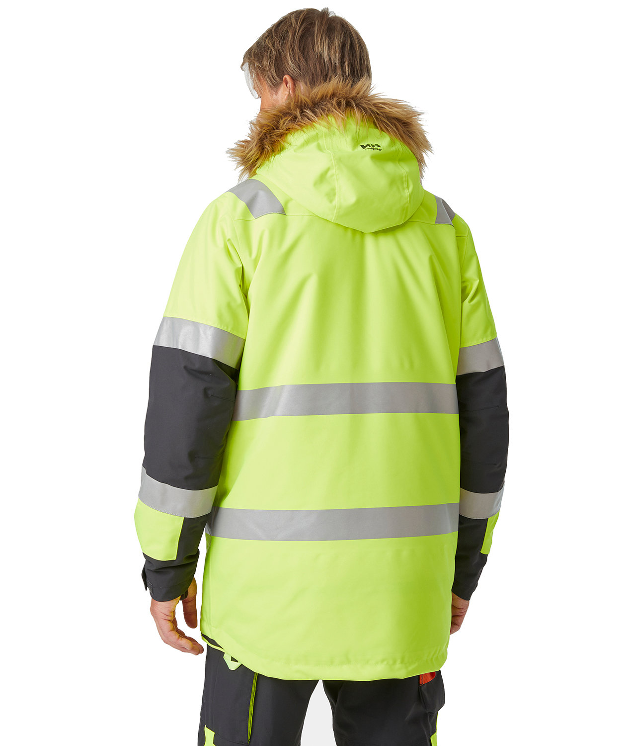 Helly Hansen Alna 2.0 parka, Hi-vis yellow/charcoal, large image number 3