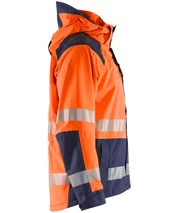 Bl&aring;kl&auml;der skaljakke, Hi-Vis Orange/Marine, large image number 7