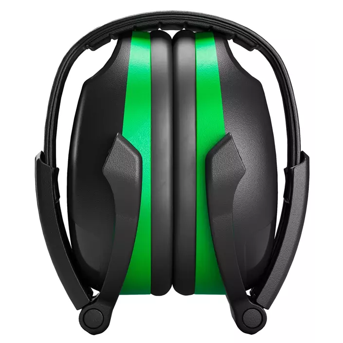 Hellberg Secure 1 foldable ear defenders, Black/Green, Black/Green, large image number 2