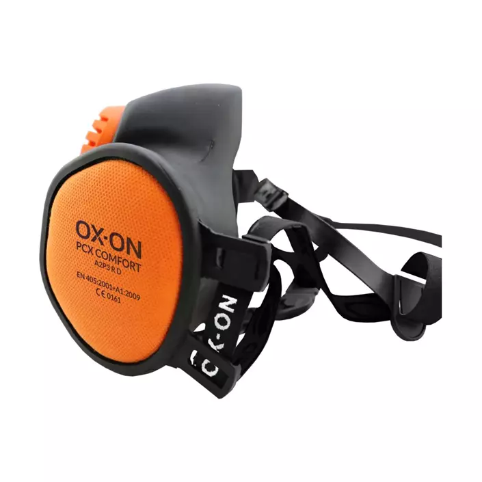OX-ON halvmaske PCX comfort A2P3 R D, Svart/Oransje, Svart/Oransje, large image number 1