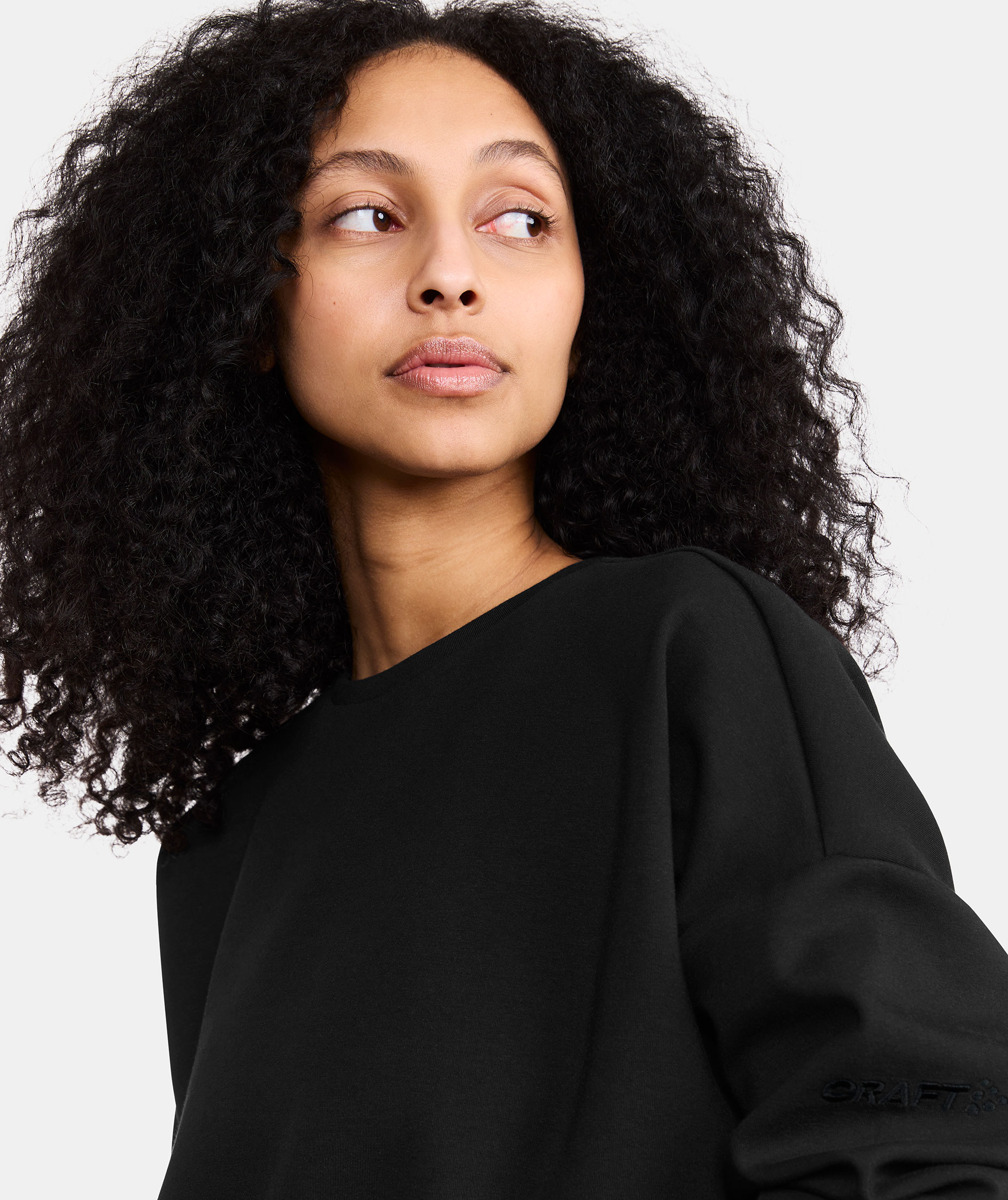 Craft ADV Join RN women's sweatshirt, Black, large image number 5