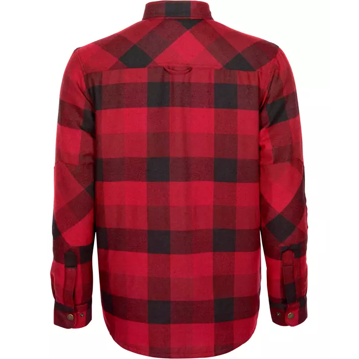 Pinewood Canada Classic 2.0 foret dame skjortejakke, Black/Red, large image number 2
