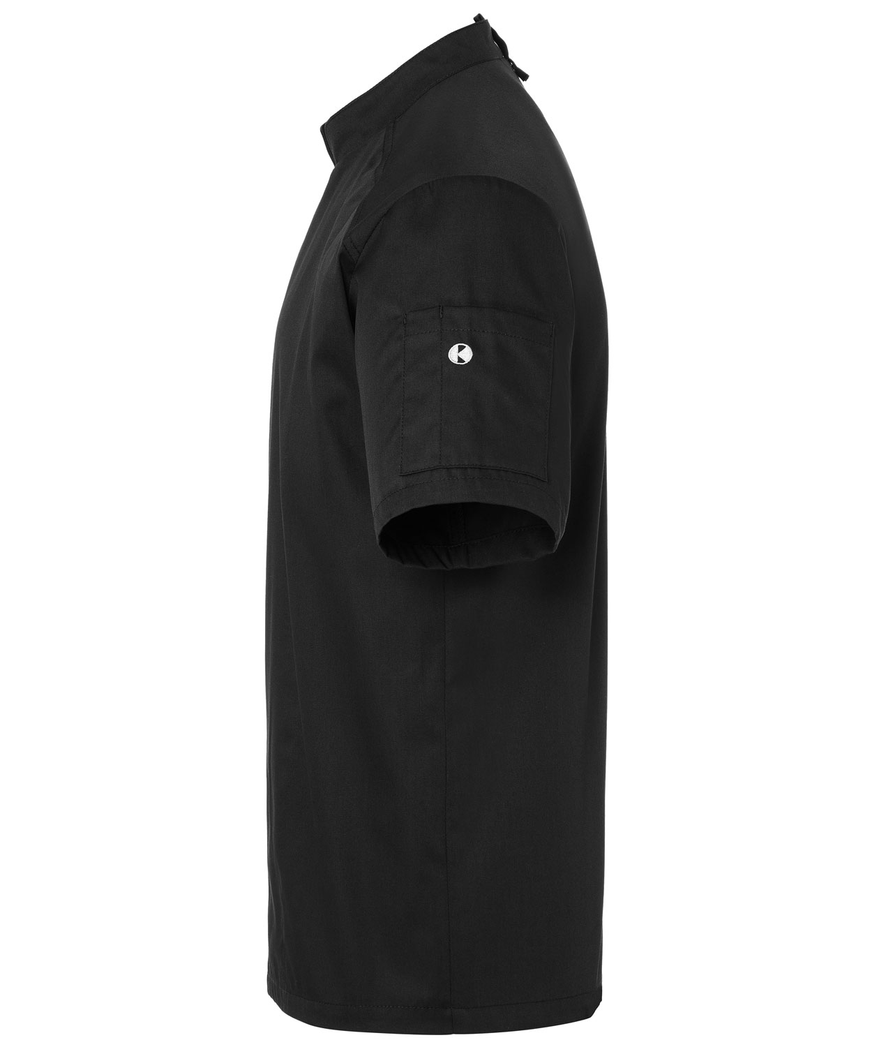 Karlowsky kurz&auml;rmelige Kochjacke, Schwarz, large image number 3