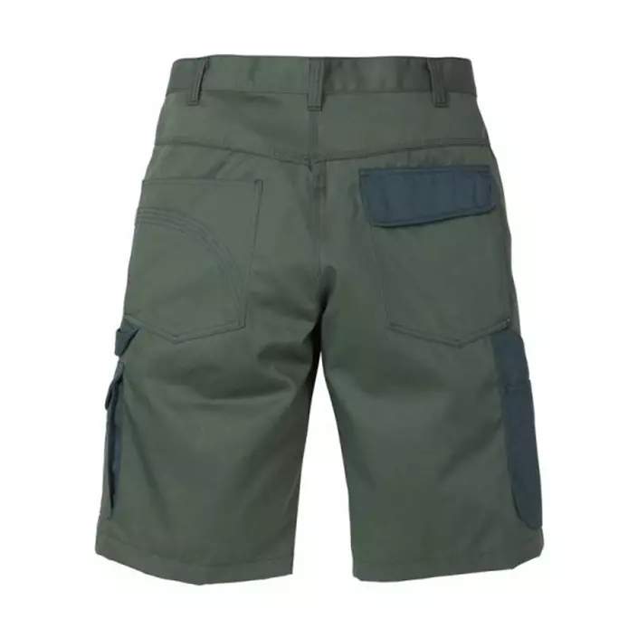 Fristads Kansas Icon work shorts, Light Army Green/Army Green, large image number 1