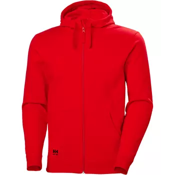Helly Hansen Classic hoodie med dragkedja, Alert red