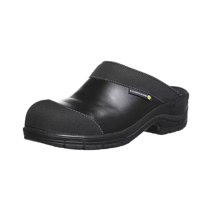 Bjerregaard 9910 safety clogs without heel cover SB, Black, large image number 0