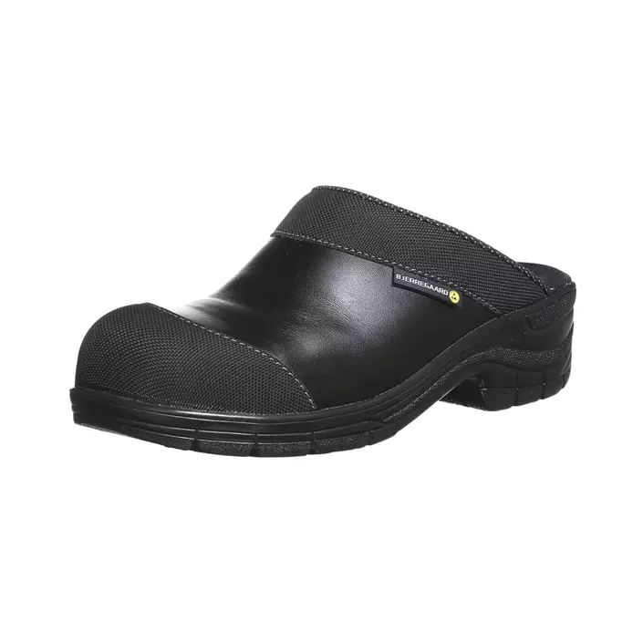 Bjerregaard 9910 safety clogs without heel cover SB, Black, large image number 0