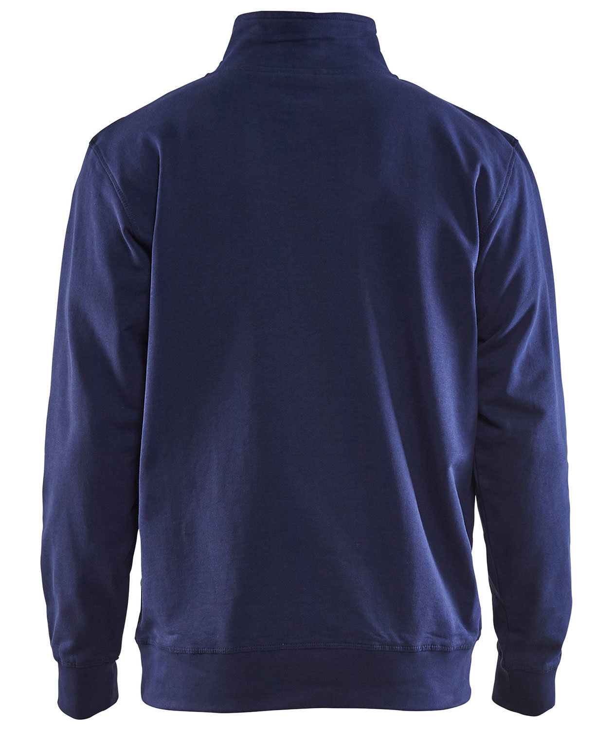Bl&aring;kl&auml;der Unite Half-Zip Sweatshirt, Marine/Hi-Vis gelb