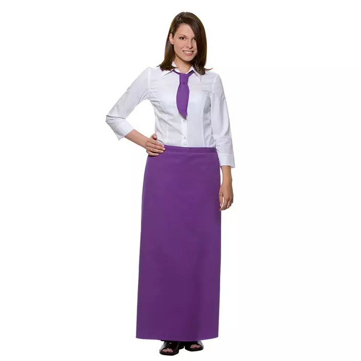 Karlowsky Italy apron, Purple, Purple, large image number 0