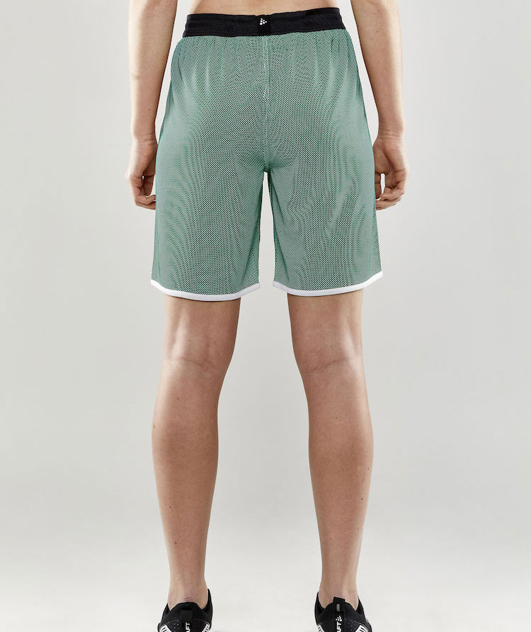 Craft Progress vendbar dameshorts, Team green/white, large image number 3