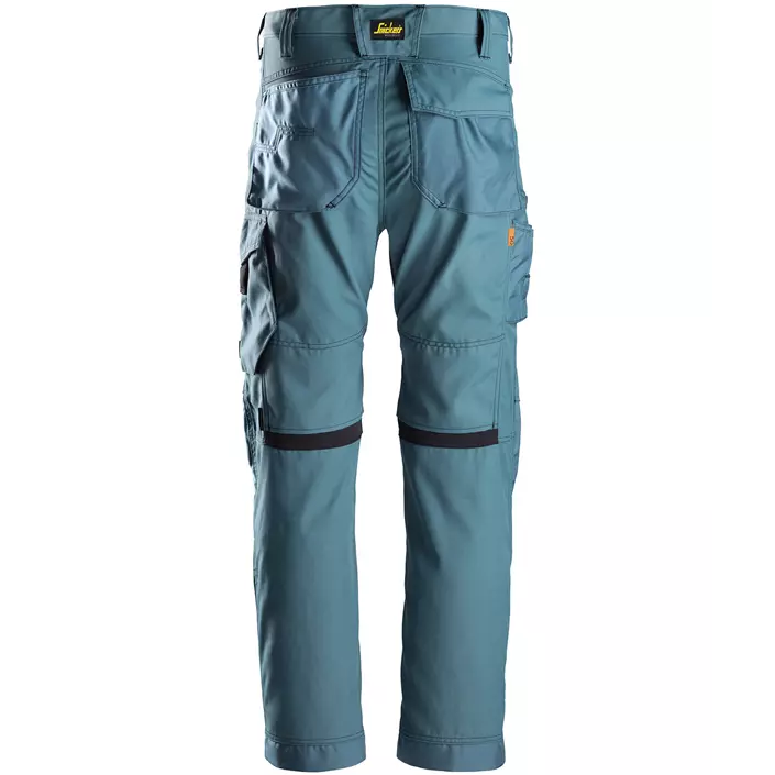 Snickers AllroundWork work trousers 6301, Petrol Blue, large image number 1