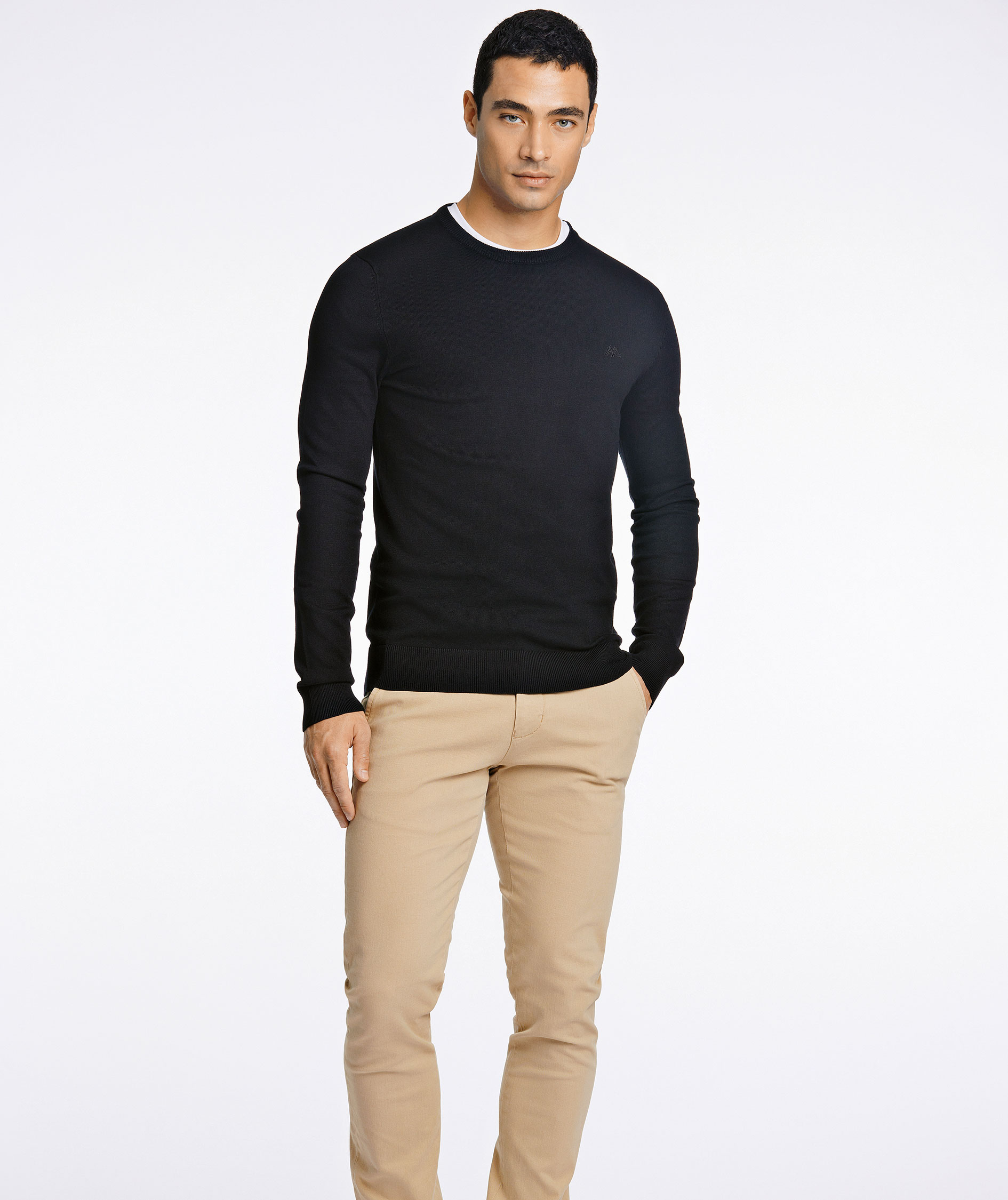 Lindbergh knitted pullover, Black, large image number 1