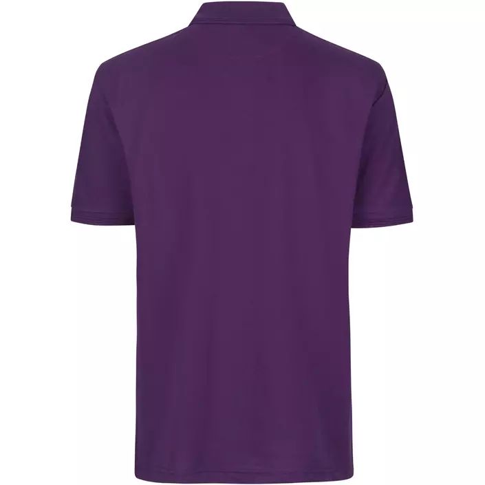 ID PRO Wear Polo T-skjorte med brystlomme, Lilla, large image number 1