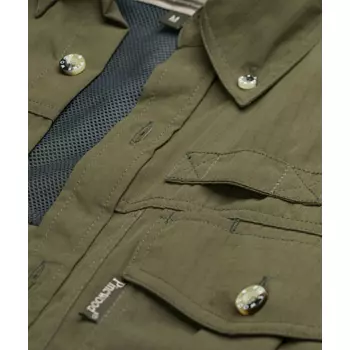 Pinewood Botswana short-sleeved insect-stop shirt, Green