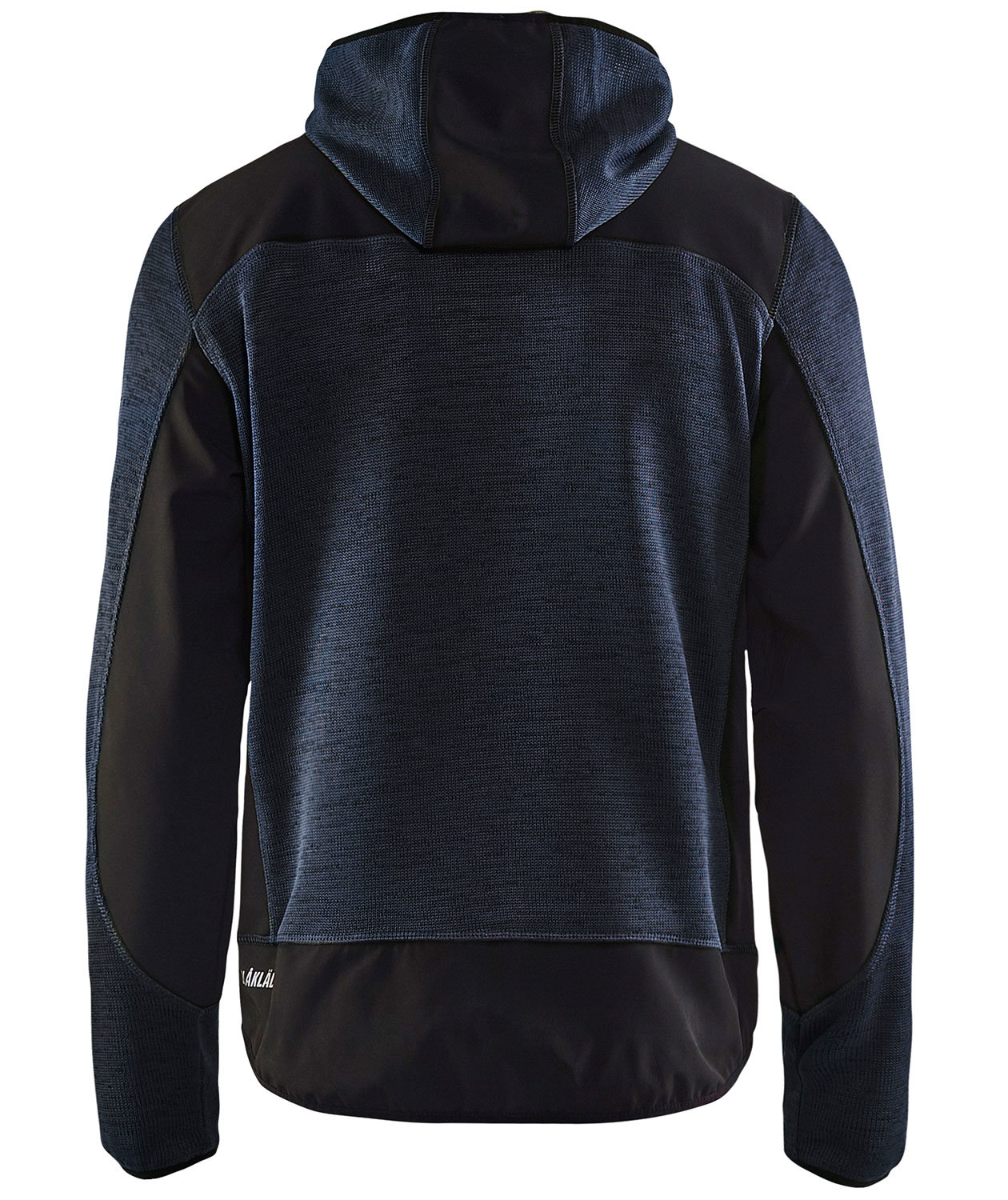 Bl&aring;kl&auml;der knitted softshell jacket X4930, Dark Marine/Black