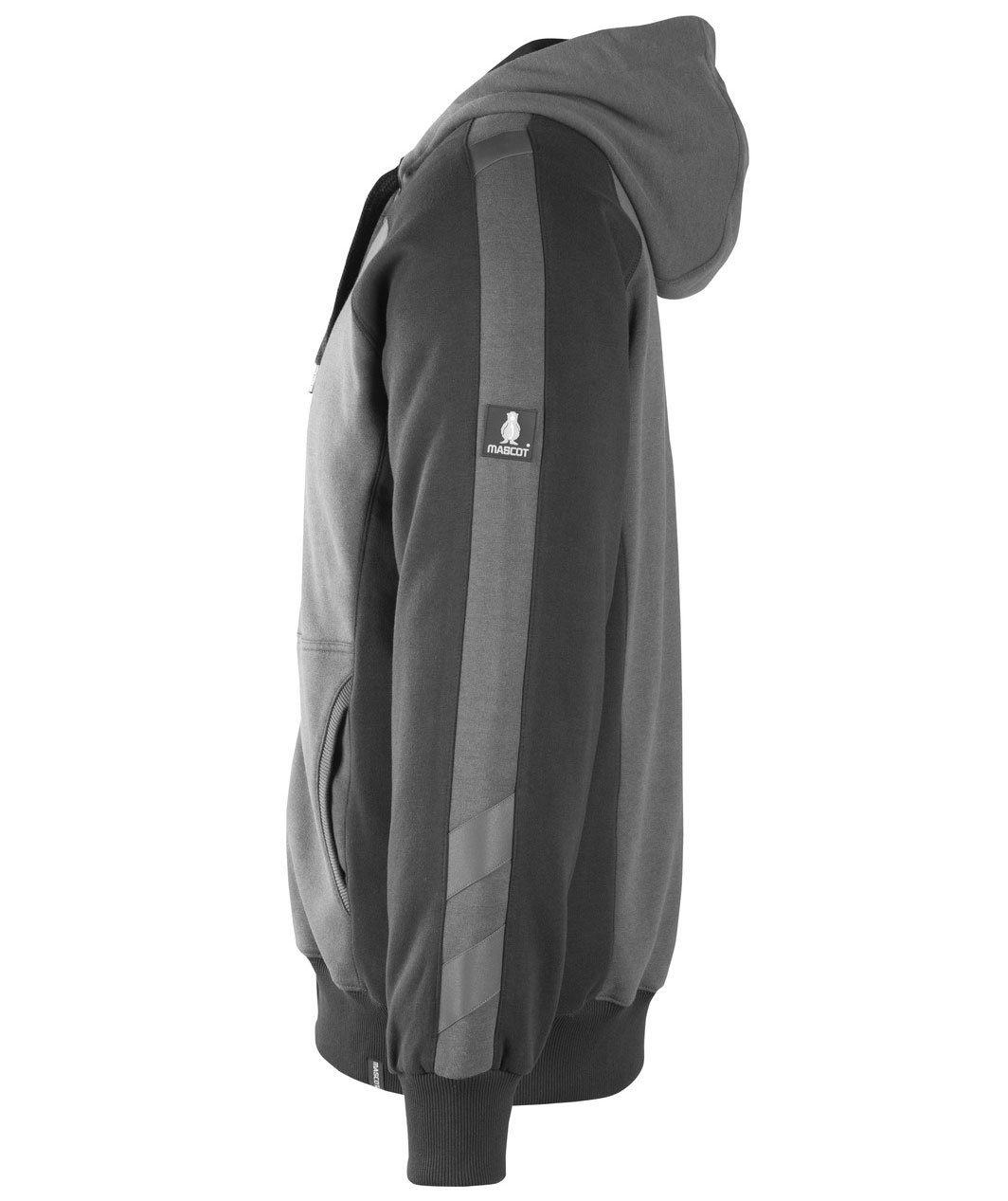 Mascot Wiesbaden hettegenser, Antrasittgr&aring;/Svart, large image number 1