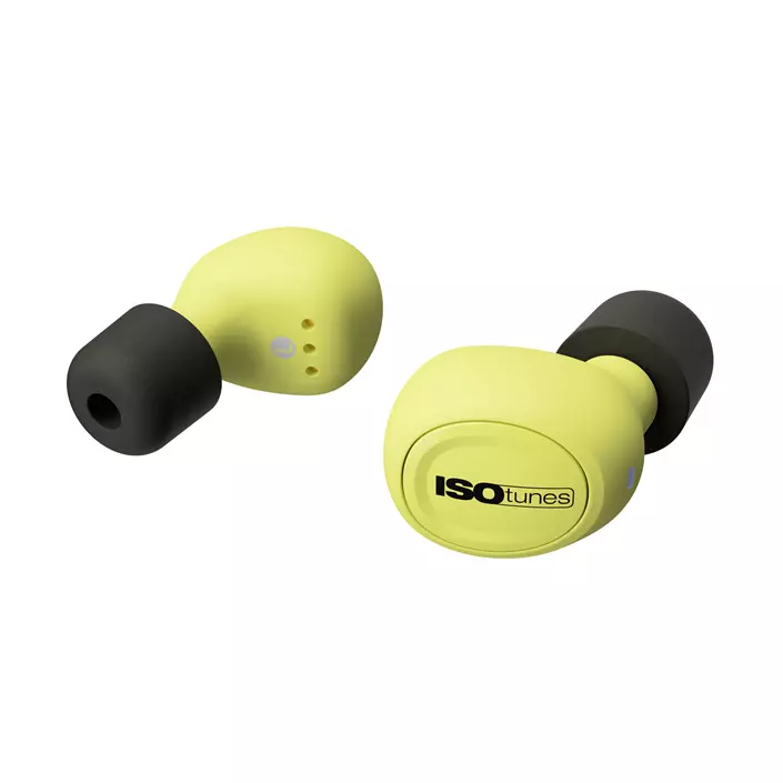 ISOtunes Free Bluetooth-hörlurar med hörselskydd, Hi-vis Gul/Svart, Hi-vis Gul/Svart, large image number 0