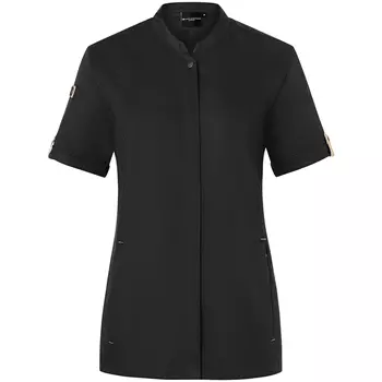 Karlowsky Green-Generation short sleeved chefs jacket, Black