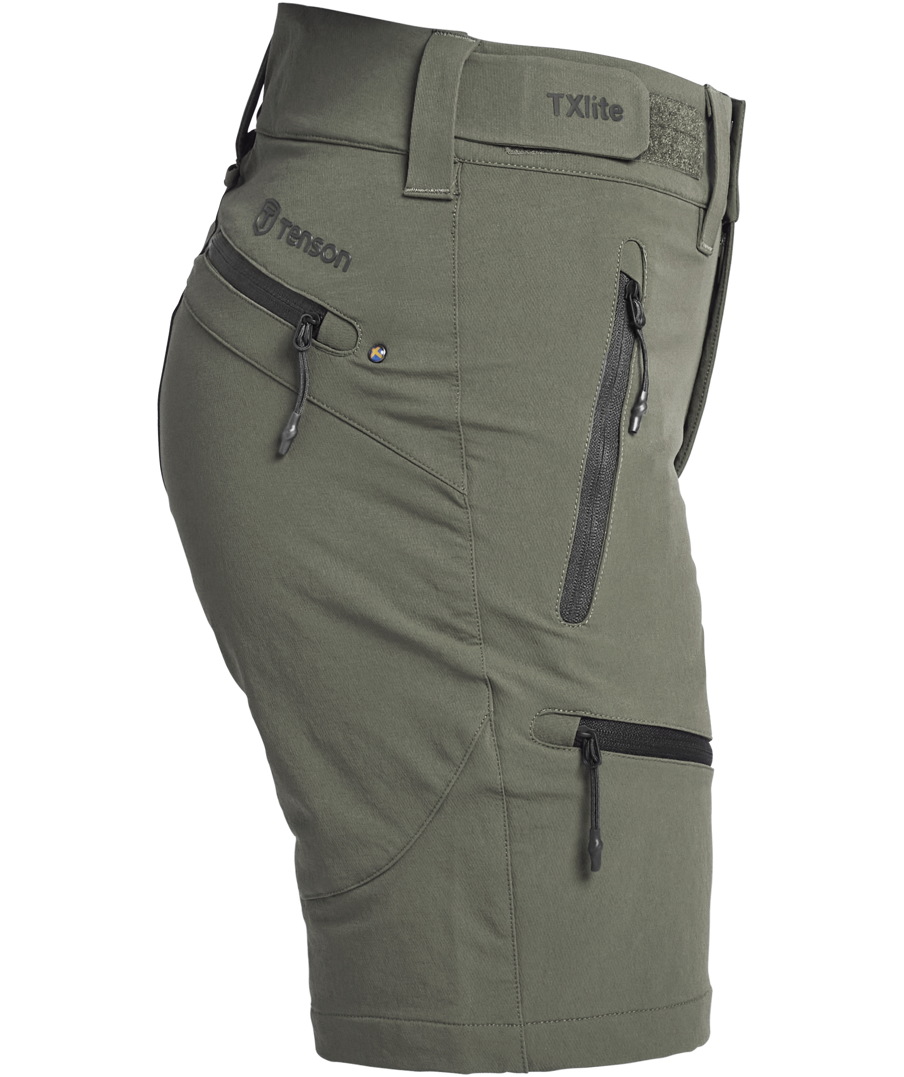 Tenson TXlite Flex women's shorts, Dark Olive, large image number 3
