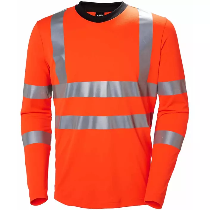 Helly Hansen Addvis Langarm Sweatshirt, Hi-vis Orange, large image number 0