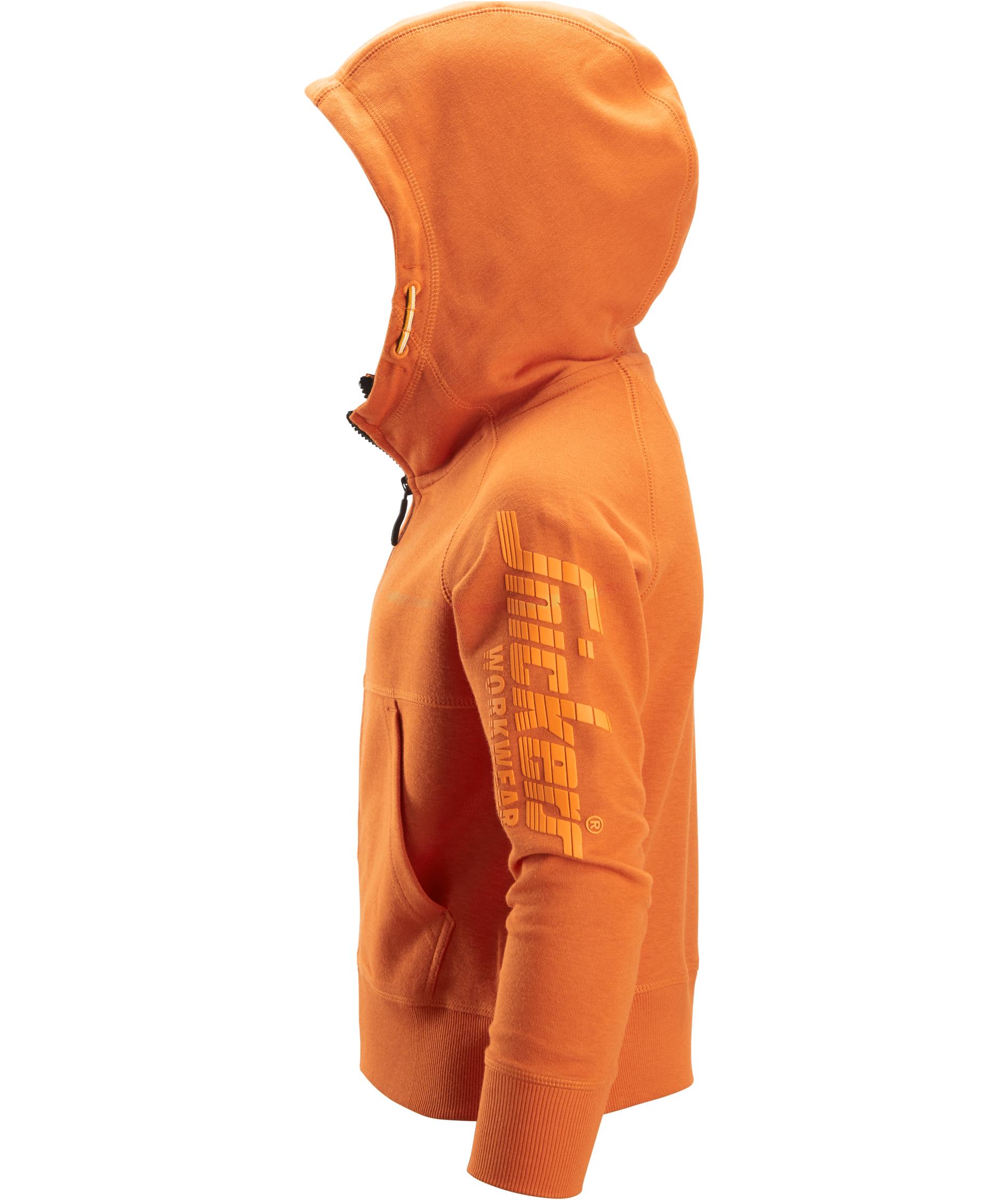 Snickers hoodie 7512 till barn, Warm Orange, large image number 4