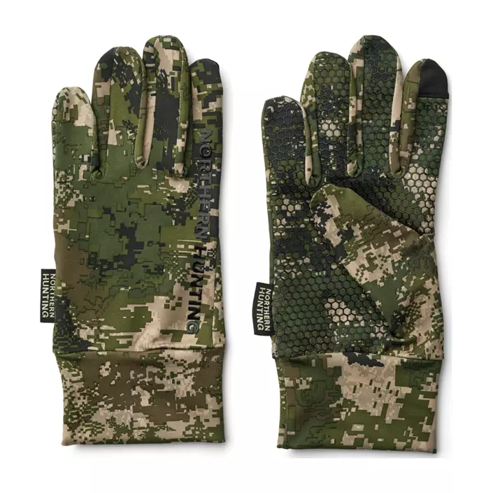 Northern Hunting Sigvald Handschuhe, TECL-WOOD Optima 9 Camouflage, large image number 2