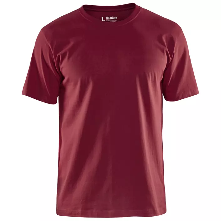 Blåkläder T-shirt, Burgundy, large image number 0
