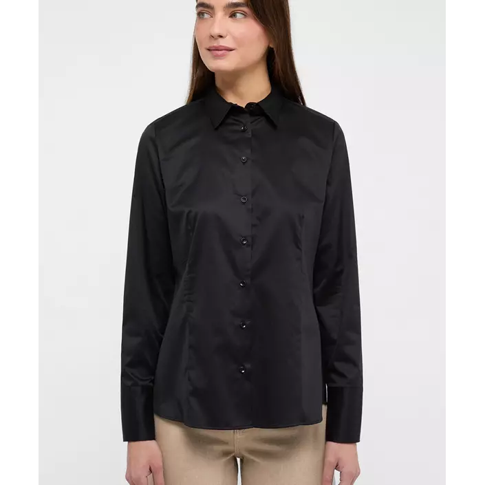 Eterna Cover modern fit women's shirt, Black, large image number 1