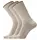 Dovre 3-pack rib wool socks, Light sand, Light sand, swatch