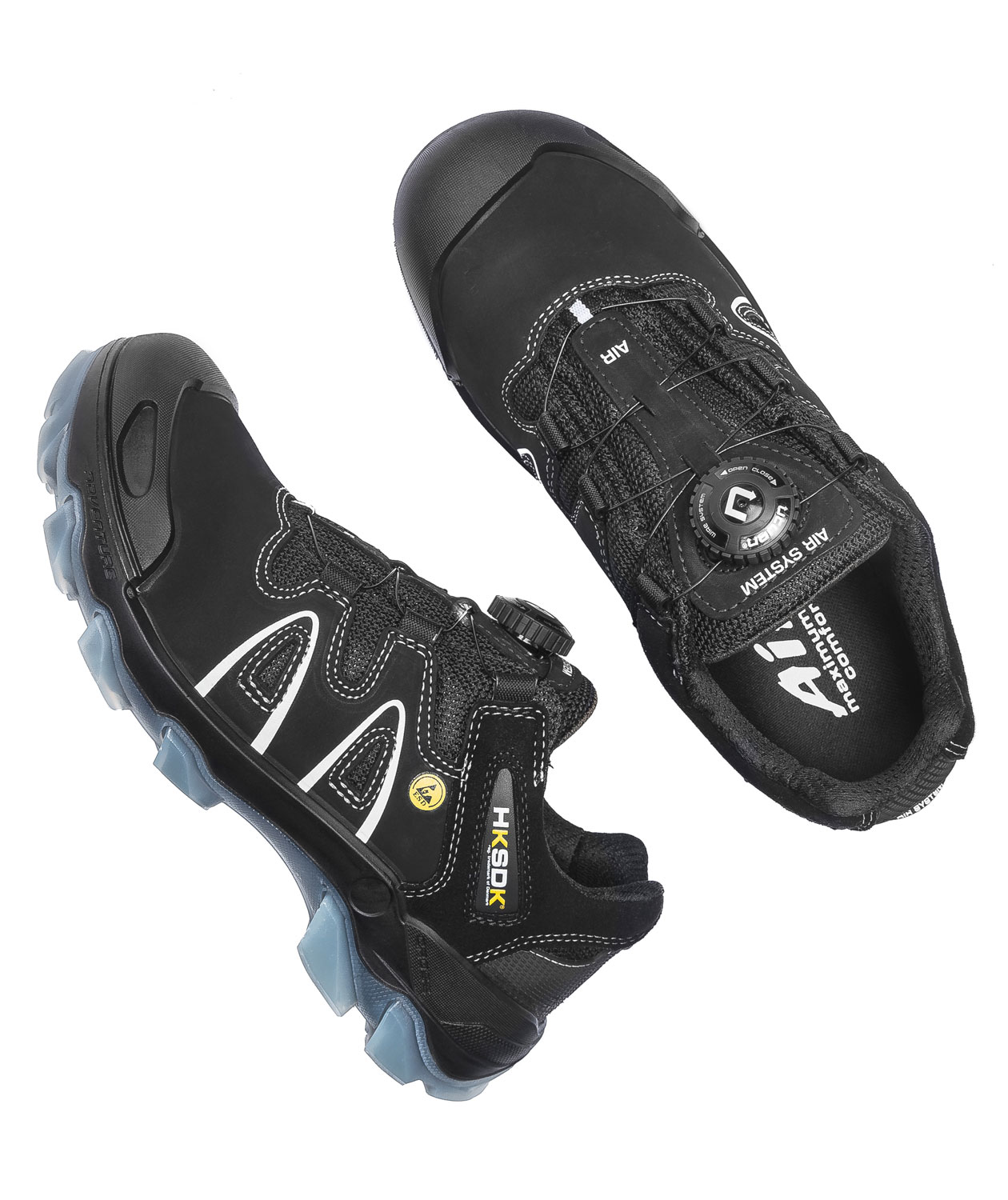 HKSDK Z5 skyddsskor S1P, Svart, large image number 2