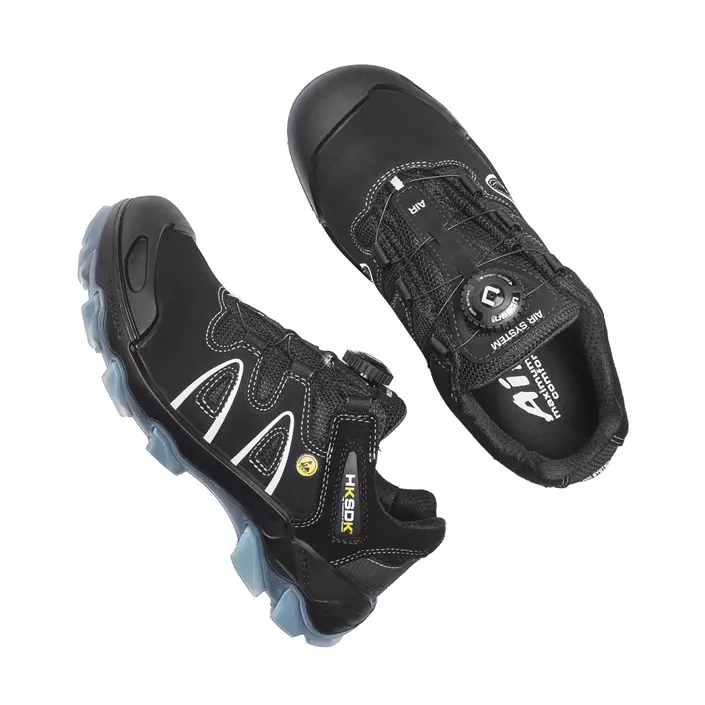 HKSDK Z5 safety shoes S1P, Black, large image number 2